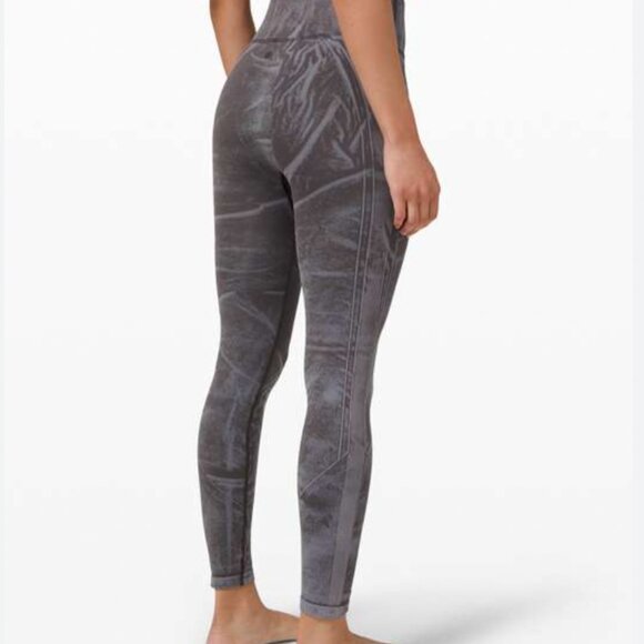 Lululemon Blot Tie Dye Leggings Size 8 VGUC - Picture 1 of 6
